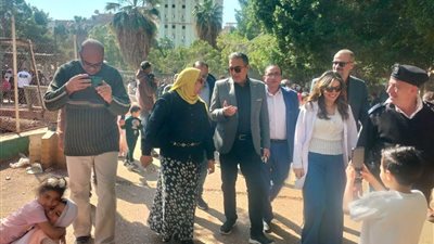 رئيس الخدمات البيطرية يتفقد حديقة حيوان الشرقية خلال احتفالات شم النسيم
