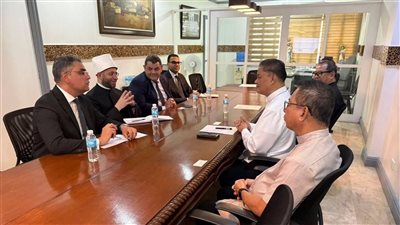 تعاون مراقب للتدريب.. وزير الأوقاف في ضيافة كبير أساقفة الفلبين