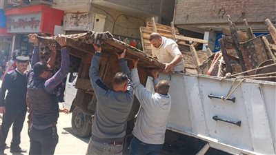 محافظة الجيزة: رفع 450 حالة إشغال في حملات بالعمرانية وإعادة الانضباط للطريق