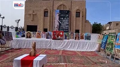 اختتام فعاليات ملتقى جبل الطير الدولي للفنون بمحافظة المنيا
