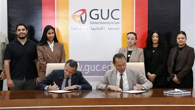 تعاون بين أسوان والجامعة الألمانية لتطبيق مشروع الهوية البصرية