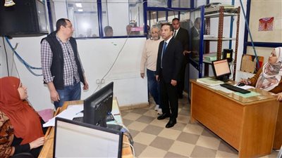 محافظ المنوفية يفاجأ مقر الهيئة القومية للتأمين الاجتماعي والمجلس الطبي العام