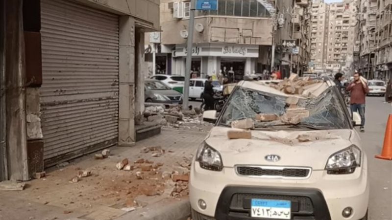 دون خسائر بشرية انهيار
