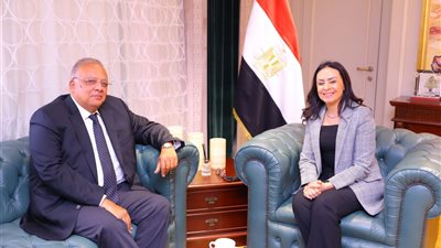 وزيرة التضامن تبحث مع حقوق الإنسان تعزيز الحماية الاجتماعية