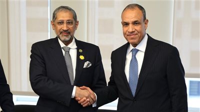 وزير الخارجية يلتقي رئيس المصرف العربي للتنمية الاقتصادية في أفريقيا