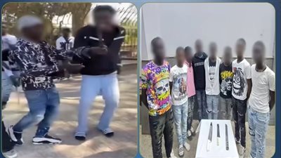 القبض على أجانب لاتهامهم بالرقص بأسلحة بيضاء وآداء حركات استعراضية بالقاهرة 