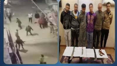 ساعة الشيطان في الغربية.. القبض على 6 مسجلين خطر في مشاجرة الخردة