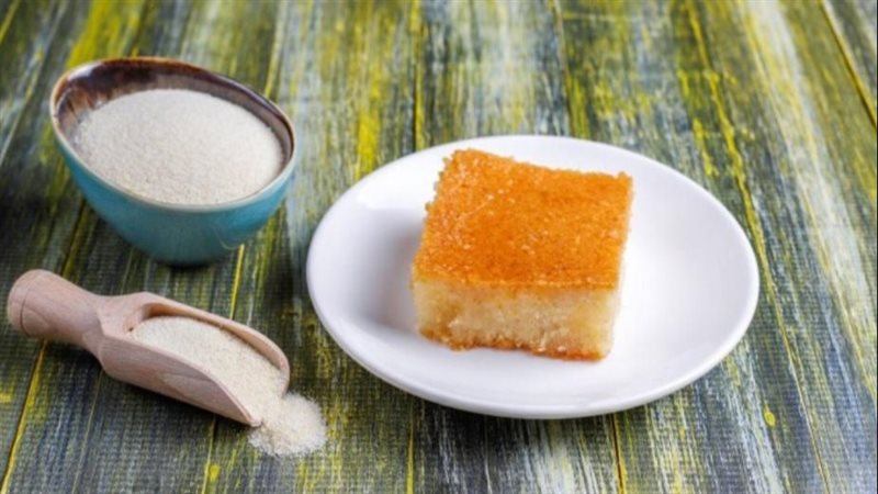 طريقة عمل البسبوسة