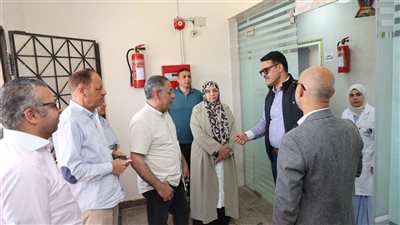 فودة يتابع انتظام العمل وجودة المياه بمحطة عرب جهينة المغذية لمركز ومدينة شبين