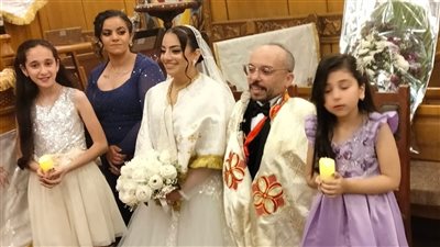 بعد مشاركته في مسلسل ولاد الشمس.. الفنان مينا أبو الدهب يحتفل بزفافه  