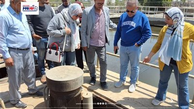 رئيس مياه الفيوم يتفقد محطات معالجة مياه الصرف الصحي بمركز إطسا