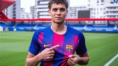 أول تعليق من حمزة عبد الكريم بعد هدفه وتأهل برشلونة بكأس الأبطال