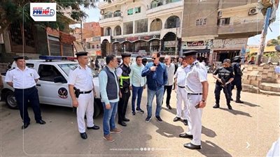 جولة مفاجئة.. مدير أمن الفيوم يقود الميدان من سنورس ويشدد على السيولة المرورية