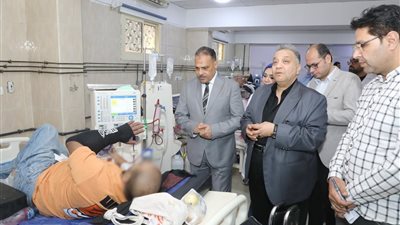 محافظ الشرقية يتفقد مستشفى القنايات المركزي لمتابعة انتظام العمل