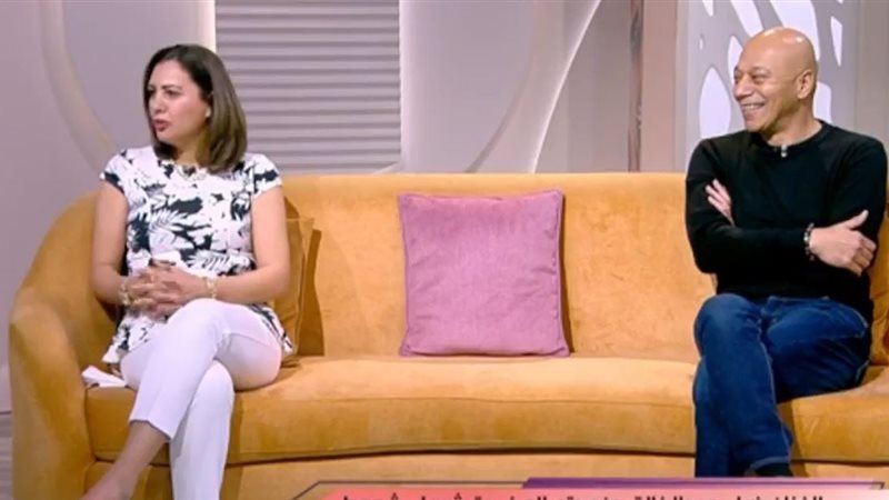 ضياء عبدالخالق وزوجته