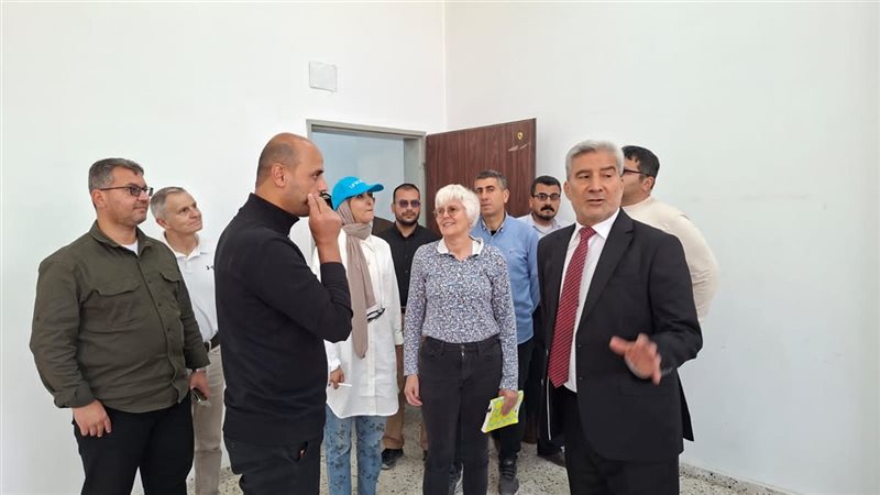 جانب من الزيارة