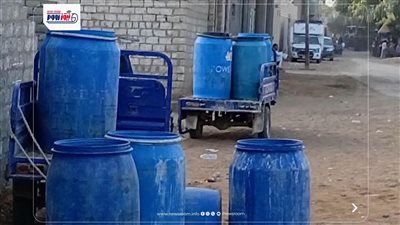 ضبط 2 طن ألبان مغشوشة وتحرير 15 محضر إشغال خلال حملة مكبرة بالمنيا
