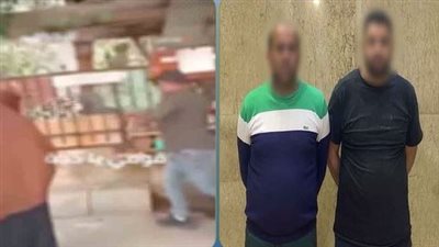 نهاية بلطجة الرصيف.. ضبط بائعين متجولين منعا المارة من الجلوس بحلوان