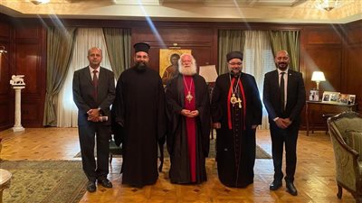 الخور أسقف بولس ساتي يلتقي البابا ثيودوروس الثاني لتعزيز الروابط الروحية