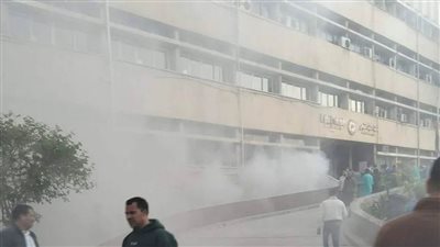 نشوب حريق بمعهد الكبد القومي بالمنوفية والدفع بعدد من سيارات الإطفاء للسيطرة 