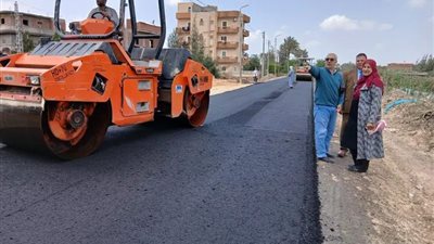 رصف طريقين بالرحمانية بطول 2.9 كم لتحسين السيولة المرورية