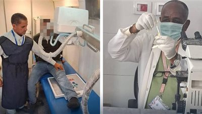 الكشف على 1300 مواطن خلال قافلة طبية مجانية بقرية الأبعادية مركز دمنهور 