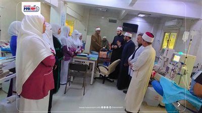 أوقاف الفيوم تطلق قافلة رحمة إلى مستشفى طامية وتدعم المرضى معنويًا