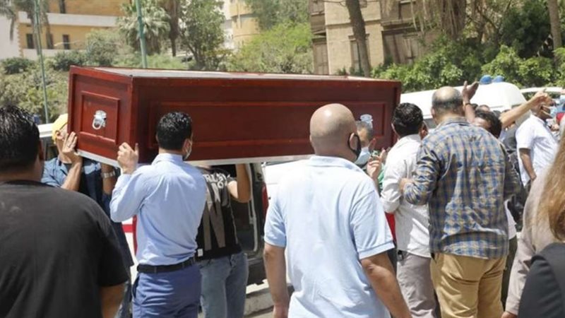 صورة من جنازة الحاجة