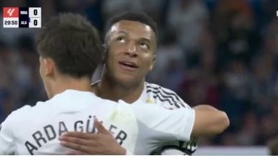 أهداف وملخص مباراة ريال مدريد وألافيس الشوط الأول في الدوري الإسباني 2025-26