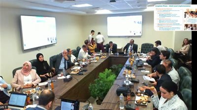 قنا تشارك في اجتماع لجنة مشروع 