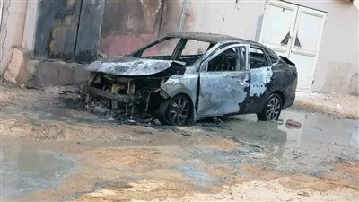 السيطرة على حريق سيارة ملاكي بالعاشر من رمضان دون إصابات