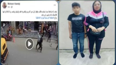 بسبب مشادة بعد «الدرس».. كواليس ضبط سيدة وابنها اعتديا على زميله بدسوق