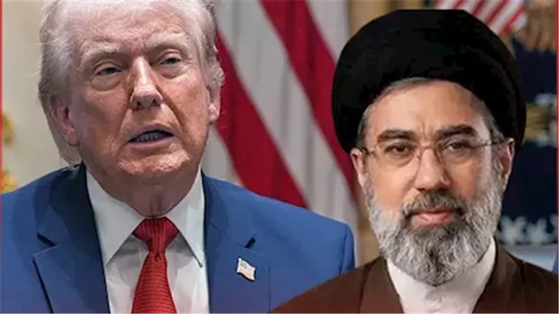 مجتبي خامنئي ودونالد