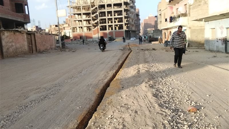 جانب من الطريق