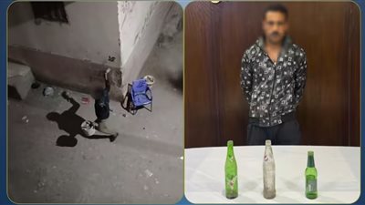 رعب في الشارع.. سقوط متهم بإلقاء زجاجات وتهديد أسرة بالقاهرة