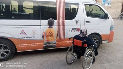 إنقاذ سيدة مسنّة بلا مأوى وإيداعها دار رعاية في الإسكندرية 