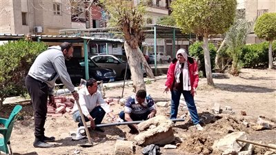 جهاز التطوير والتجميل يواصل رفع كفاءة وتجميل حدائق وشوارع الإسماعيلية