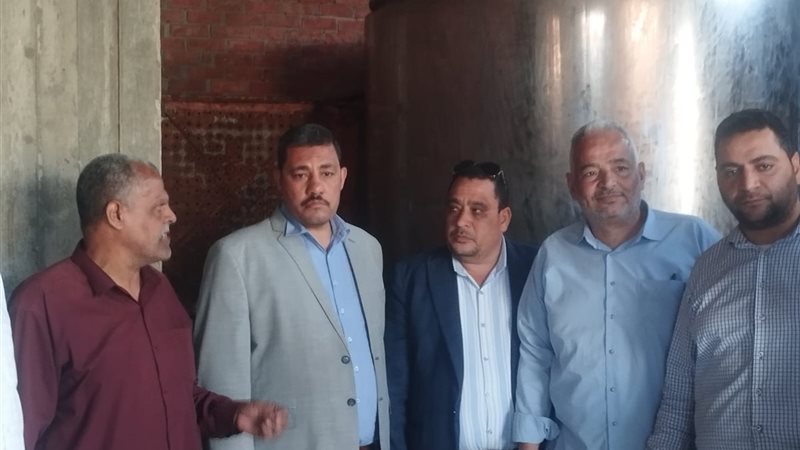 ضبط مصنع ألبان غير