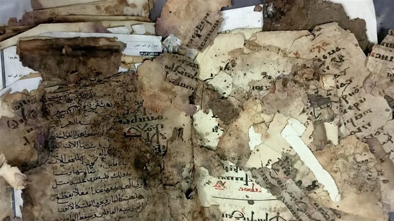 مخطوط قبطي نادر 