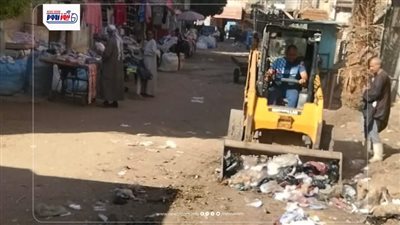 حملات مكثفة للنظافة ورفع الإشغالات وتحسين المظهر الحضاري بسنورس وطامية وإطسا