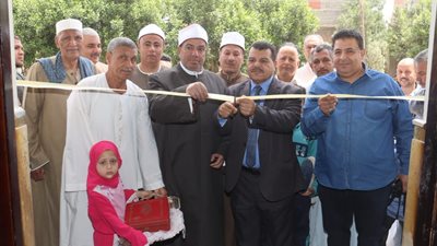 افتتاح مسجدين بالفشن وبنى سويف بحضور رؤساء المدن والأهالي 