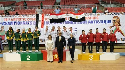 منتخب الرجال يتوج بلقب البطولة الإفريقية للجمباز الفني 2026
