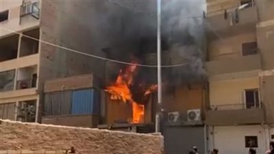 السيطرة على حريق بشقة سكنية بالدور السابع في الفيوم بسبب ماس كهربائي