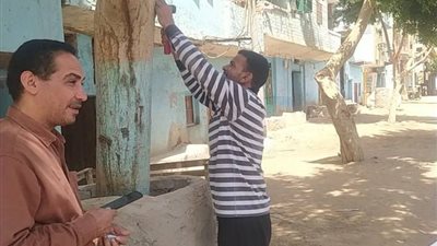 محافظ أسيوط : استمرار تركيب الأكواد التعريفية لأشجار مبادرة 100 مليون شجرة 