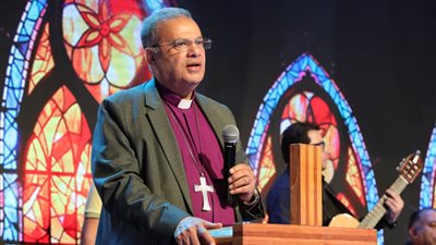 رئيس الطائفة الإنجيلية يشهد ختام مؤتمر الألف خادم إنجيلي بوادي النطرون