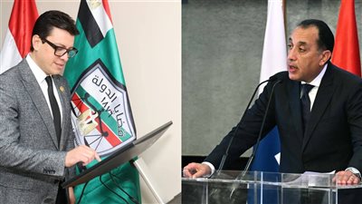 المستشار محمد عامر يُعزّي رئيس الوزراء في وفاة والده اللواء كمال مدبولي