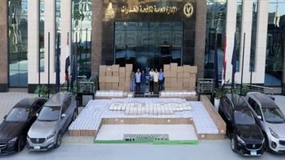 بينهم أجانب.. ضبط عصابة الـ 158 مليون جنيه وبحوزتهم 10 ملايين قرص مخدر