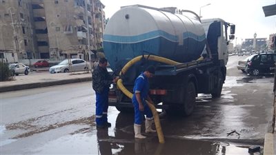 مياه القناة ترفع حالة الطوارئ القصوى لمواجهة الأمطار وانتشار المعدات بالمحاور 