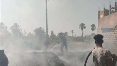 نشوب حريق فى عصارة قصب بقنا.. والحماية المدنية تسيطر 