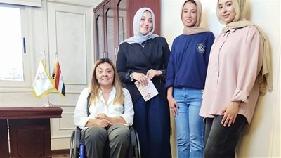 د. إيمان كريم تستقبل عدد من طلاب كلية الإعلام بجامعة 6 أكتوبر
